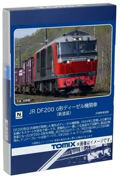 Тепловоз TOMIX N-габарит JR DF200 0 тип новая краска 2260