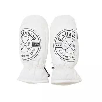 Тепловые варежки Защита от холода Гольф C23298212 FR [Callaway] Женские (Внутри флис) / / 1030_Белый
