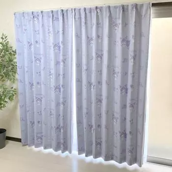 Теплозащитная штора Sanrio Kuromi Grade 2, затемняющая, ширина 100 x 135 см, комплект из 2 шт., Sanrio SANRIO My Melody, моющаяся, персонаж SB-625-S