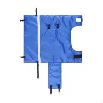 Теплозащитное пальто для теленка, одеяло для животных из ткани Оксфорд, мягкая, непромокаемая одежда для коров, домашний скот Small