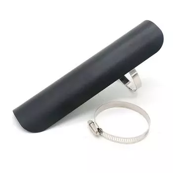 Теплозащитный экран выхлопной трубы мотоцикла Мотоциклетная защита от ожогов Крышка Глушитель выхлопной трубы Защитный экран Декоративная защита