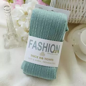 Теплые колготки из пряжи, вязаные колготки, красивые зимние эластичные чулки для женщин