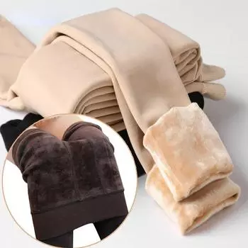 Теплые леггинсы, большие размеры, с бархатом, зимние брюки, повседневные леггинсы, женские, сексуальные леггинсы One size