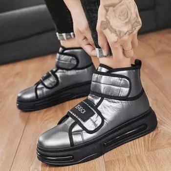 Теплые мужские ботинки с мехом, зимние мужские ботинки для снега, модные, в продаже, нескользящие, низкие цены, дизайнерские, оригинальные, выгодные предложения, новые 39