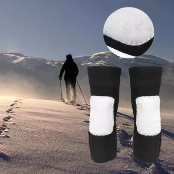 Теплые наколенники, компрессионные рукава для ног, принадлежности для мужчин и женщин, мотоциклетные лыжи, сноуборд L