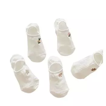 Теплые носки средней длины для женщин, зимние длинные носки, модные носки для детей, повседневные спортивные короткие носки для женщин One Size белый