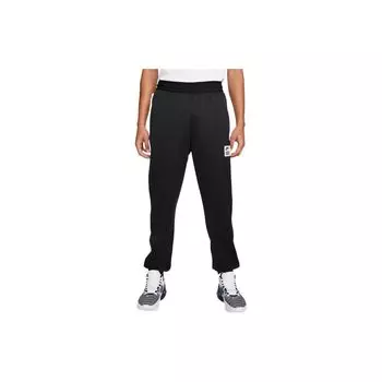 Теплые спортивные штаны на флисовой подкладке с логотипом Nike и эластичной резинкой на талии, черные мужские брюки DQ5825-010 S