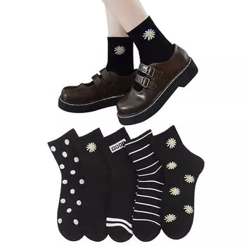 Теплые термобелье и колготки для женщин [DAMILY], черные, стильные, носки, женские, зимние, милые, носки, носки, женские, хлопок, защита,