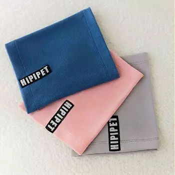 Теплые успокаивающие наушники для собак, ошейник, шейный платок для кошек, маленькие, средние, большие собаки, гетры на шею для домашних животных синий