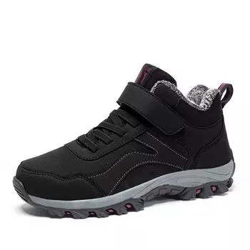 Теплые зимние мужские ботинки с мехом, размер 35-45, женские зимние ботинки унисекс, модные уличные кроссовки для женщин и мужчин, ботильоны 35