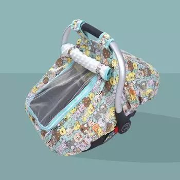 Теплый чехол для детского автокресла, москитная сетка для детского автокресла, всепогодный чехол, ветрозащитный солнцезащитный чехол для детского автокресла