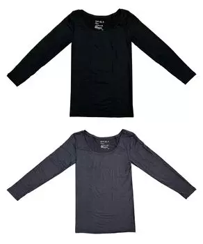 Теплый комплект нижнего белья из 2 шт. Черный, угольно-серый, цвет M [Triumph]