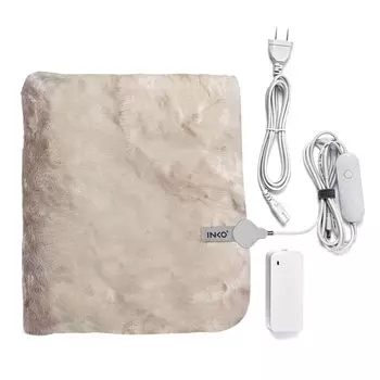 Теплый плед INKO Sand Beige IK07112