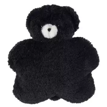 Теплый плед JOliJOli Teddy Размер L 26 x 26 x 7 см Шерстяной черный 4509404 HEMING S Прибл.