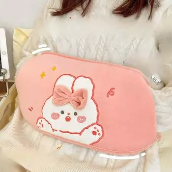 Теплый пояс Теплая детская подушка Леди Тетя Теплый живот Теплое сокровище для рук Теплый мешок для воды для защиты живота Теплый артефакт для живота Purple bear