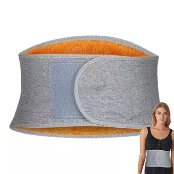 Теплый поясной ремень, поясничный поддерживающий пояс, регулируемые плюшевые пояса, термопоясничный поддерживающий пояс S