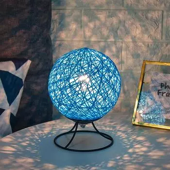 Теплый Романтический Маленький Настольный Ночник Креативное Настроение Настольная Лампа Простой Световой Эффект Для Общежития Современная Прикроватная Спальня Свадьба