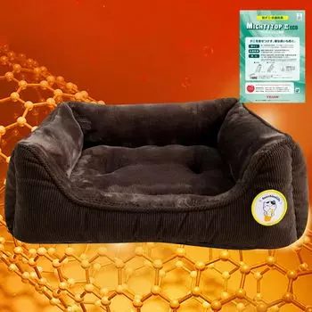 Теплый Сделано из Teijin TEIJIN Mighty Top Pet Bed для кошек и собак от ветеринарного медицинского графена для дивана Double Static Odor Mite Cold Vlag Heat коричневый