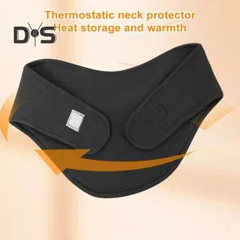 Теплый шарф, пояс для защиты шеи для женщин, кондиционер, мягкий плюшевый внутренний слой, регулируемая плотность, быстросохнущая грелка для шеи бежевый