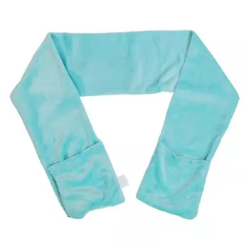 Теплый шарф с боковыми карманами для рук и USB-интерфейсом, длинный бархатный электрический шарф для мужчин