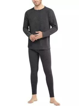 Теплый верх и низ Защита от холода Тепловая комната Холодная открытая шерсть Размер [THREEGUN] Нижнее белье, мужской комплект, Нижнее белье, Нижнее белье, Одежда, Heattech,