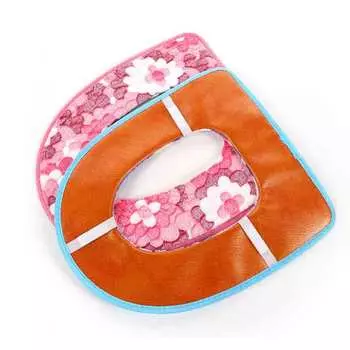 Теплый зимний чехол для унитаза, коврик для унитаза, моющиеся аксессуары для ванной комнаты, мягкий коврик для унитаза из кораллового флиса, универсальная подушка для унитаза