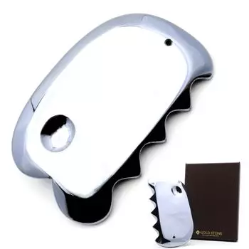 Терагерцовая руда Касса Волновая расческа Эффективная для женщин [ЗОЛОТОЙ КАМЕНЬ] Пластина, Форма, Форма, 99,9999% Чистота, Товары, Здоровый, Мужчины, (большой) серебряный