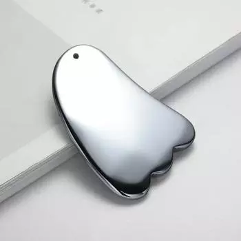 Терагерцовый инструмент для массажа Гуаша, натуральный нефритовый массажер для лица Гуаша, скребок для лица, шеи, тела, спа, красота, скраб