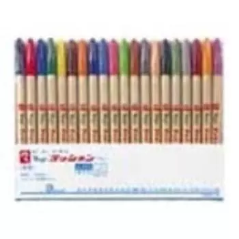 Teranishi Chemical Industry Lashon Pen Fine Point 20 Color Set Daily Use (Оптовая закупка) M300C-20 [x3 Set] [Предмет]
