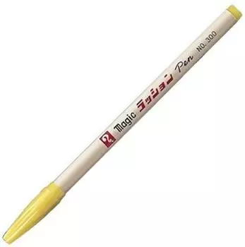 Teranishi Chemical Industry Signature Pen Magic Lashion Pen Yellow 30 Water-based No.300 M300-T5 [x pieces]