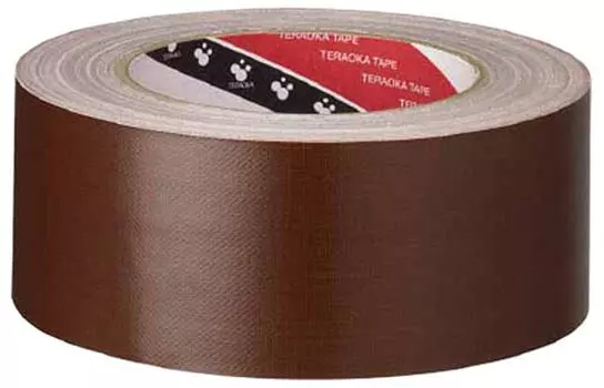 Teraoka Seisakusho TERAOKA Olive Tape Brown 50mm x 25M General Packaging Packaging Temporary Binding Protection NO.145 Color-coded