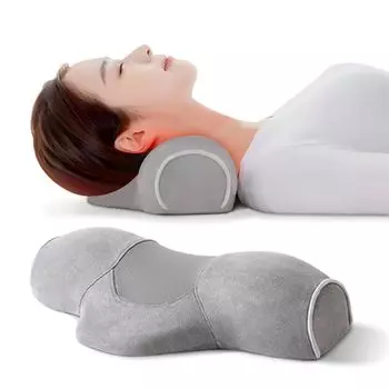 Терапевт Meikaso Neck Stretch Растяжка шеи Расслабляющая память Дышащий Подарок на день рождения в честь Дня пожилых людей [Рекомендуется физическая нагрузка]