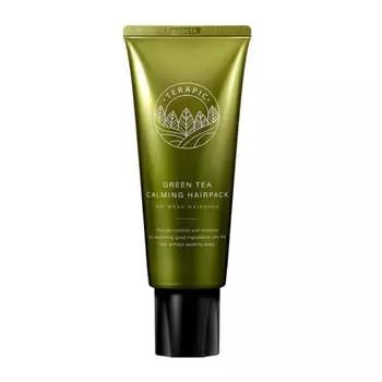 Terapic Успокаивающая маска для волос с зеленым чаем, не требующая мытья, 150 мл, 1 шт./2 шт. 1Pc