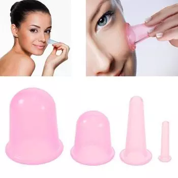 Терапия для тела, массаж для лица, баночные чашки, вакуумные банки для целлюлита no4 розовый