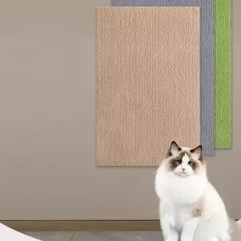 Териленовый коврик для кошек, износостойкий, устойчивый к царапинам, без крошек, защита от царапин, коврик для дивана, настенный коврик для кошек, товары для животных, принадлежности 30 100cm чёрный