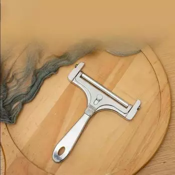 Терка для сливочного сыра с регулируемой толщиной Чеддер Раклетт Кухонные принадлежности Аксессуары для дома Нож для резки грюйера Проволока из нержавеющей стали