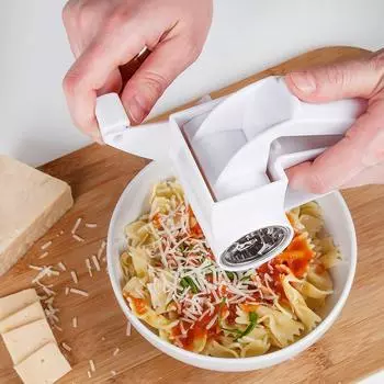 Терка для сыра, двойная ручка для кухонных инструментов пармезана и твердых сыров