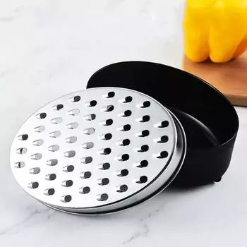 Терка для сыра из нержавеющей стали для кухни с контейнером для хранения фруктов и сыра 1Set