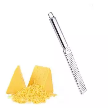 Терка для сыра из нержавеющей стали, лимонная цедра с ручкой для овощей, лимона, сыра, шоколада, фруктов, кухонный гаджет