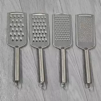 Терка для сыра из нержавеющей стали с длинной ручкой Терка для выпечки сыра Лимонная цедра Кухонный гаджет