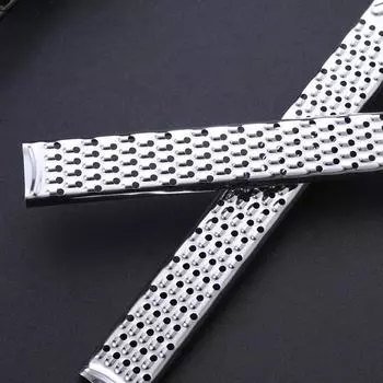 Терка для сыра, лимона, сыра из нержавеющей стали, длинная терка для шоколада, лимона и фруктов серебряный