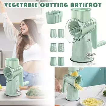 Терка для сыра, вращающаяся терка для сыра, терка для овощей One Size