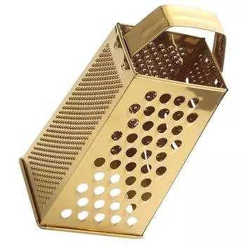 Терка из нержавеющей стали для томатов, овощей, овощей, многоцелевые кухонные терки для фруктов золотистый
