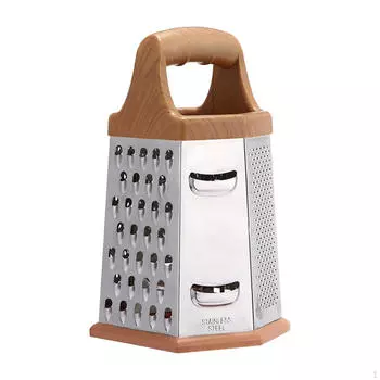 Терка из нержавеющей стали с эргономичным дизайном 8inch