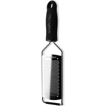 Терка Microplane подлинная импортная оригинальный рецепт в комплекте xx Gourmet Series Zester черная 31,5 6,6 3,2 см MP-053