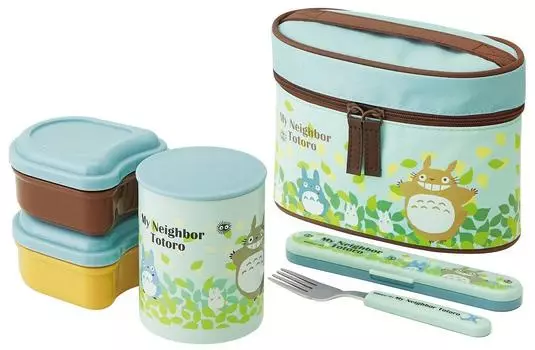 Термальная коробка Bento 560 мл Мой сосед Тоторо Сорайро Студия Гибли KCLJC6