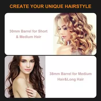 Термальная щетка с 3 сменными насадками, круглая щетка с подогревом для придания объема и укладки EU Plug