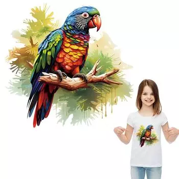 Термальные нашивки для одежды, лесные животные, новые аксессуары для одежды своими руками, теплопередача, аксессуары для одежды, моющиеся нашивки, принадлежности для рукоделия «сделай сам»