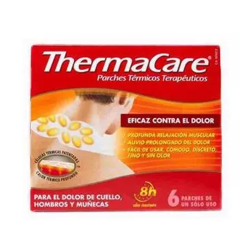 Термальные пластыри Thermacare Терапевтические средства для шеи, плеч и кукол, 6 шт.