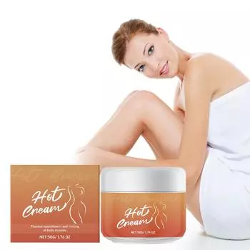 Термальный увлажняющий укрепляющий крем для тела, крем для массажа всего тела, способствует повышению эластичности и текстуры кожи для мужчин и женщин, фитнеса и спортивного ухода One Size